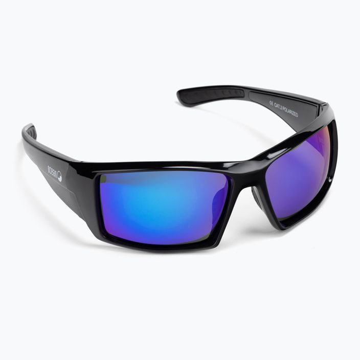 Ocean Sunglasses Aruba schwarz-blaue Sonnenbrille 3201.1