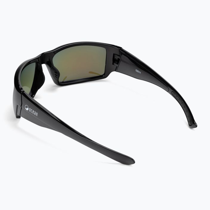 Ocean Sunglasses Aruba schwarz-blaue Sonnenbrille 3201.1 2