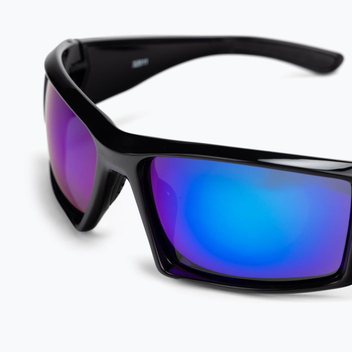 Ocean Sunglasses Aruba schwarz-blaue Sonnenbrille 3201.1 5
