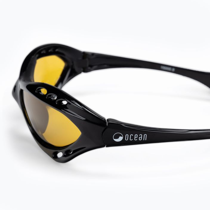 Ocean Sunglasses Cumbuco schwarz und gelb 15000.9 Sonnenbrille 4