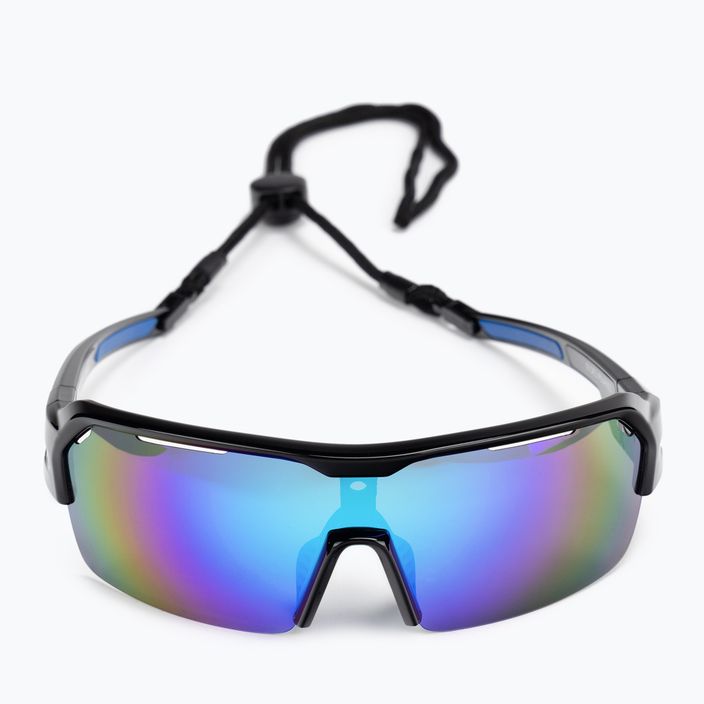 Ocean Sunglasses Race schwarz-blaue Fahrradbrille 3801.1X 3