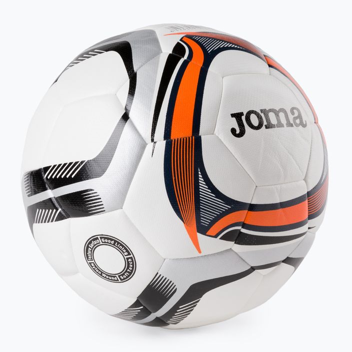 Joma Ultra-Light Hybrid weiß/orange Fußball 400488.801 2