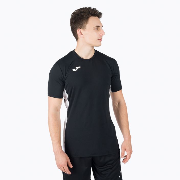 Joma Superliga Herren Volleyball Shirt schwarz-weiß 101469
