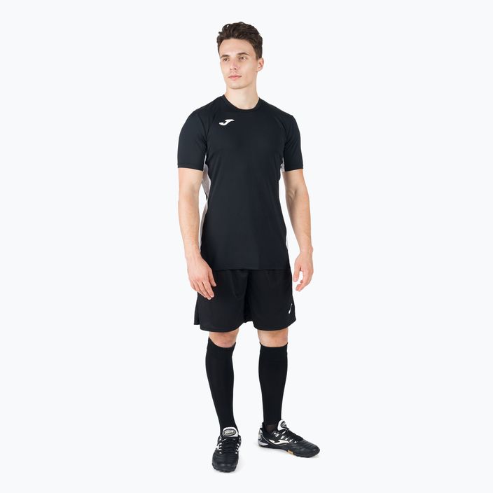 Joma Superliga Herren Volleyball Shirt schwarz-weiß 101469 5