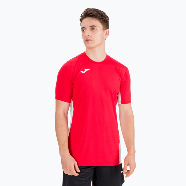 Joma Superliga Männer Volleyball-Shirt rot und weiß 101469