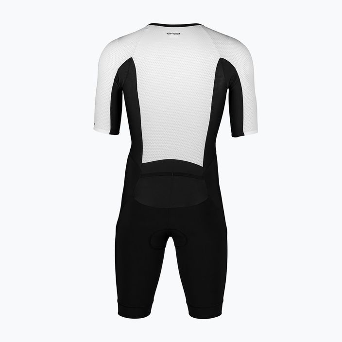 Herren Orca Athlex Aerosuit Triathlon Rennanzug schwarz/weiß MP115400 2