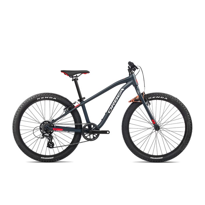 Orbea Kinderfahrrad MX 24 Dirt 2023 blau bondi/hellrot 2