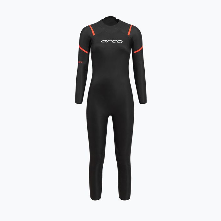 Damen Triathlon Neoprenanzug Orca Openwater Triathlon Core 3 mm schwarz