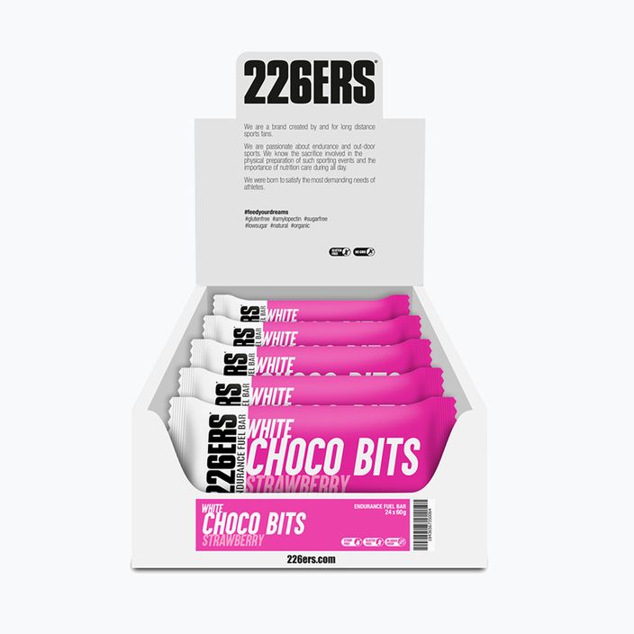 Energieriegel 226ERS Choco Endurance Bar 60 g Erdbeere 2