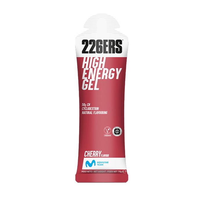 Energie Gel 226ERS High Energy Caffeine 76 g Kirsche 2