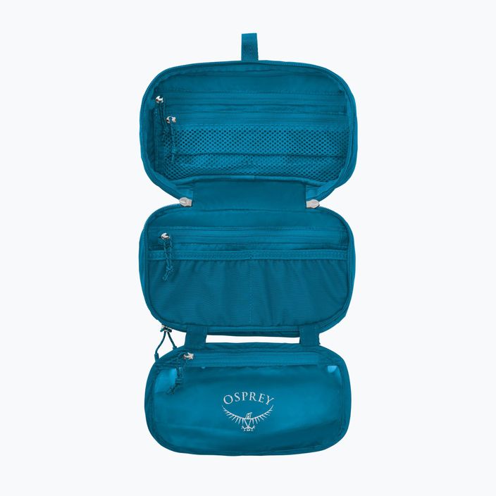 Trekking Kulturbeutel Osprey Ultralight Zip Organizer waterfront blue 2