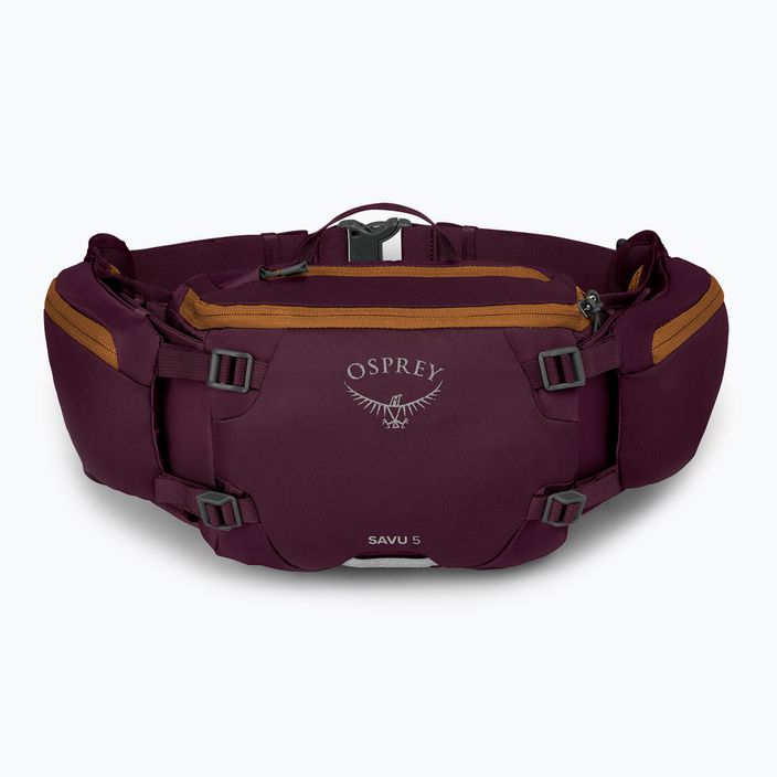 Fahrrad Bauchtasche Osprey Savu 5 aprium purple