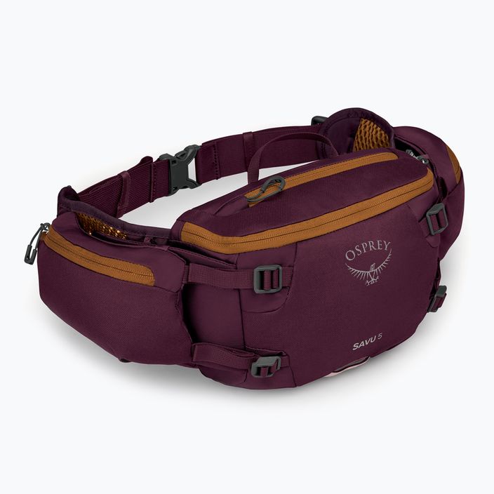 Fahrrad Bauchtasche Osprey Savu 5 aprium purple 2