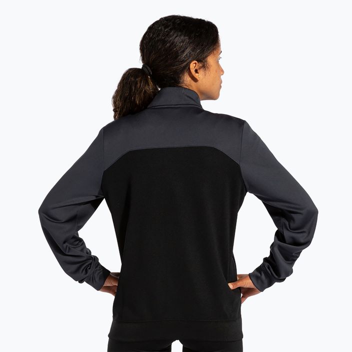 Damen Joma Winner II Full Zip Laufsweatshirt anthrazit 3