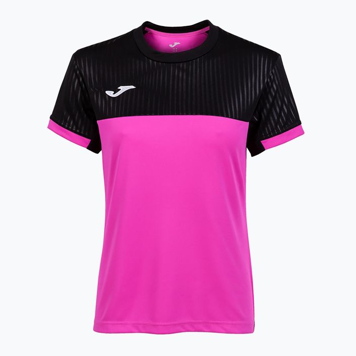 Joma Montreal SS Fluor rosa/schwarzes T-shirt 4