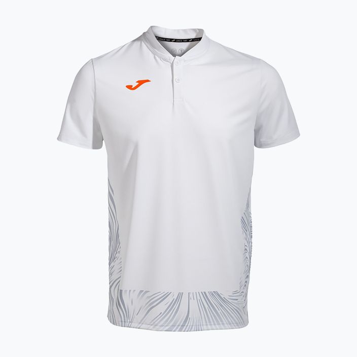 Herren-Tennisshirt Joma Challenge Polo weiß