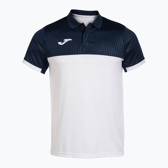 Herren Joma Montreal Poloshirt weiß/navy