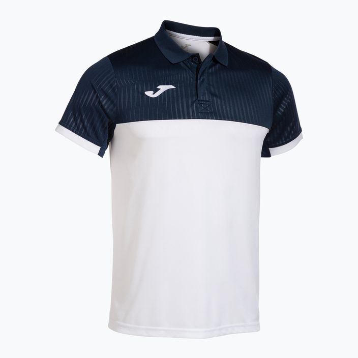 Herren Joma Montreal Poloshirt weiß/navy 2