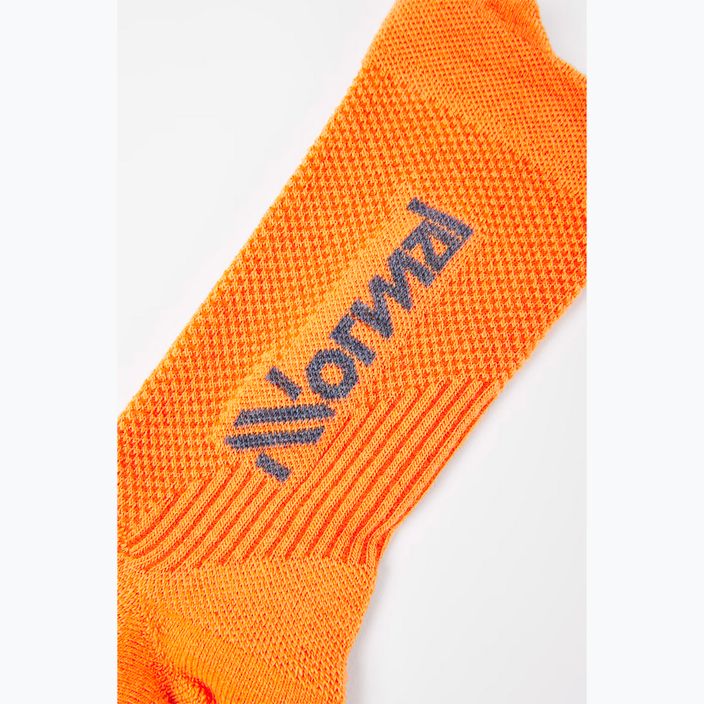 NNormal Merino orange Laufsocken 2