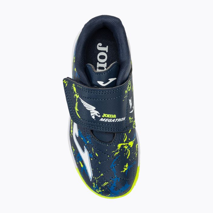 Kinder Fußballschuhe Joma Megatron Jr IN navy/orange 5