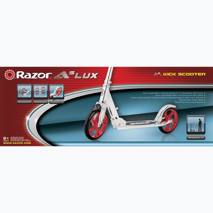 Razor Motorroller A5 Lux silber 7