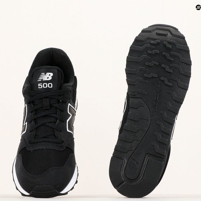 New Balance Männer Schuhe GM500V2 schwarz / weiß 12