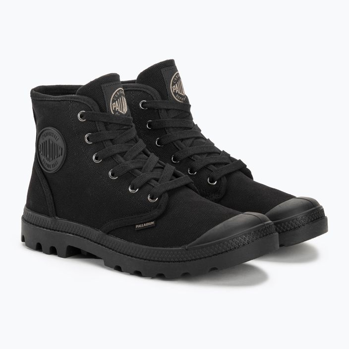 Herren Palladium Pampa HI schwarz/schwarz Schuhe 4