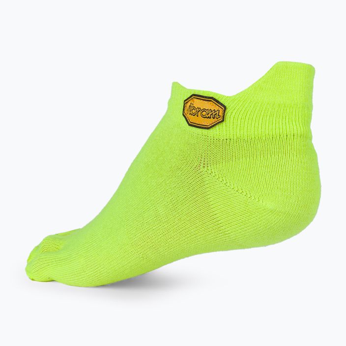Vibram Fivefingers Athletic No-Show Socken gelb S18N02 2