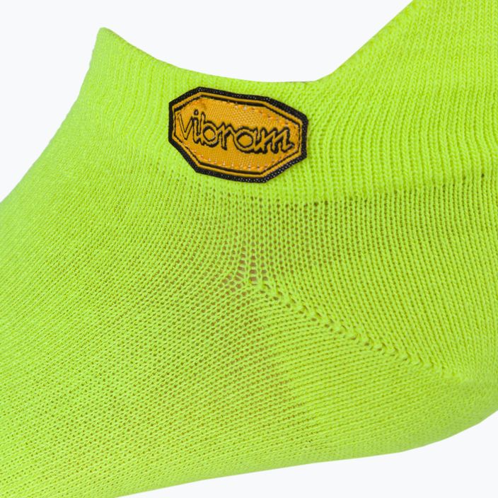 Vibram Fivefingers Athletic No-Show Socken gelb S18N02 3