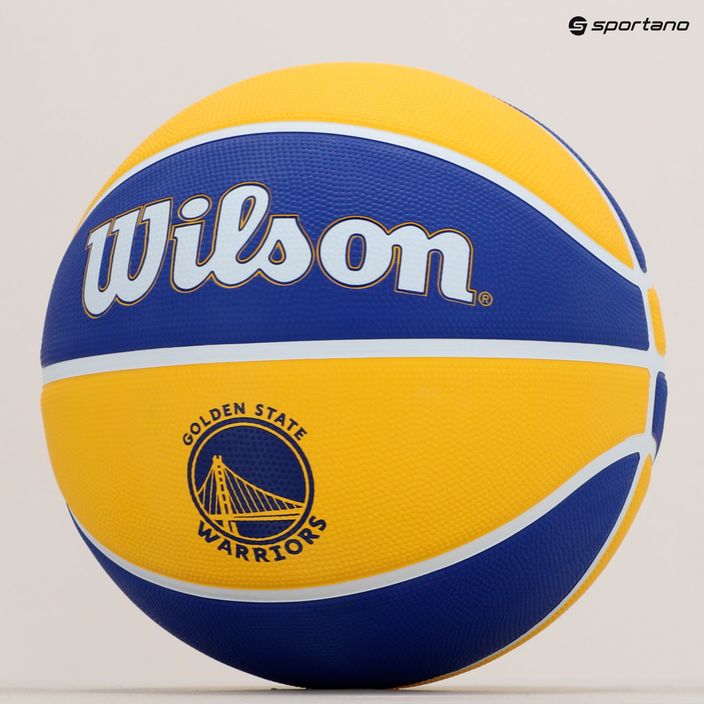 Wilson NBA Team Tribute Golden State Warriors Basketball blau WTB1300XBGOL 6