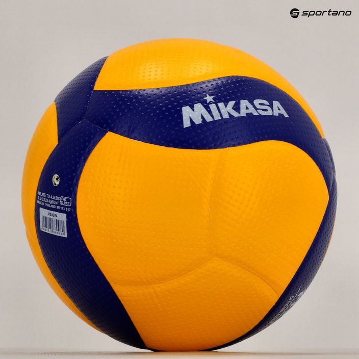 Mikasa Volleyball gelb und blau V200W 4