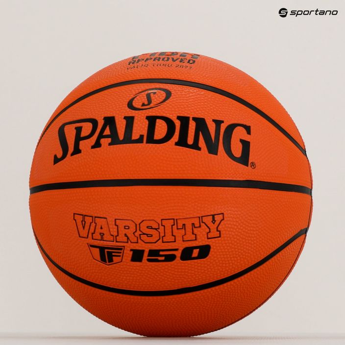 Spalding TF-150 Varsity Basketball FIBA Logo orange 84421Z 5
