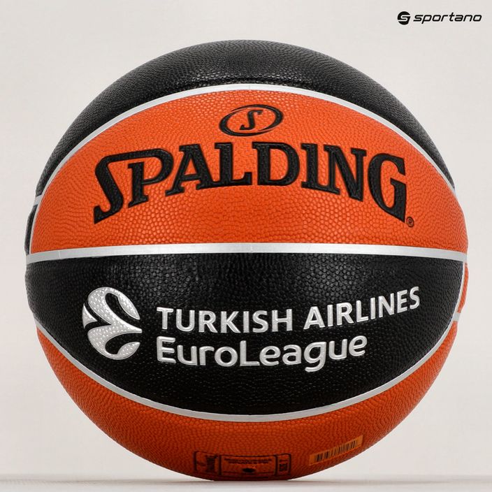 Spalding Euroleague TF-500 Legacy Basketball orange 84002Z 6