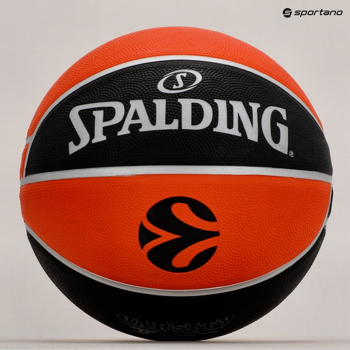Spalding Euroleague TF-150 Legacy Basketball orange und schwarz 84506Z 4