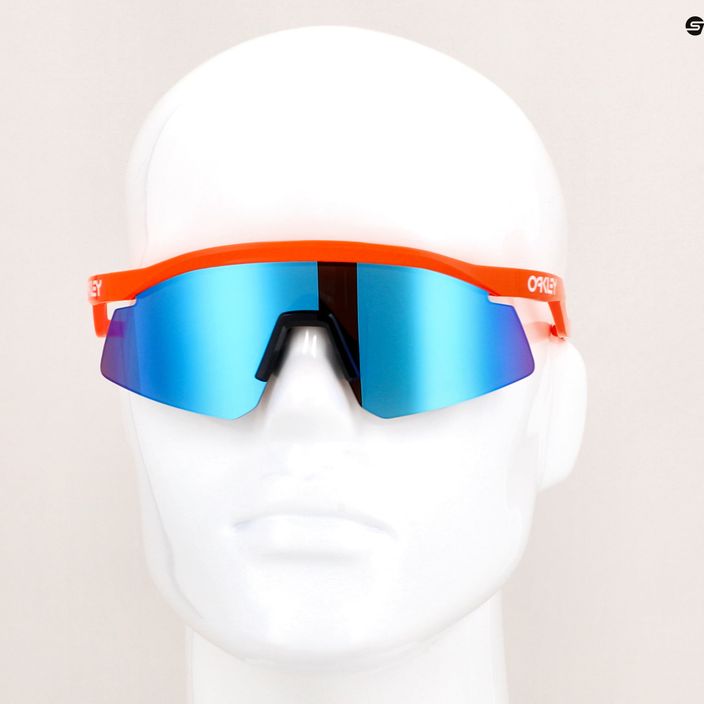 Oakley Hydra Neon Orange/Prisma Saphir-Sonnenbrille 14