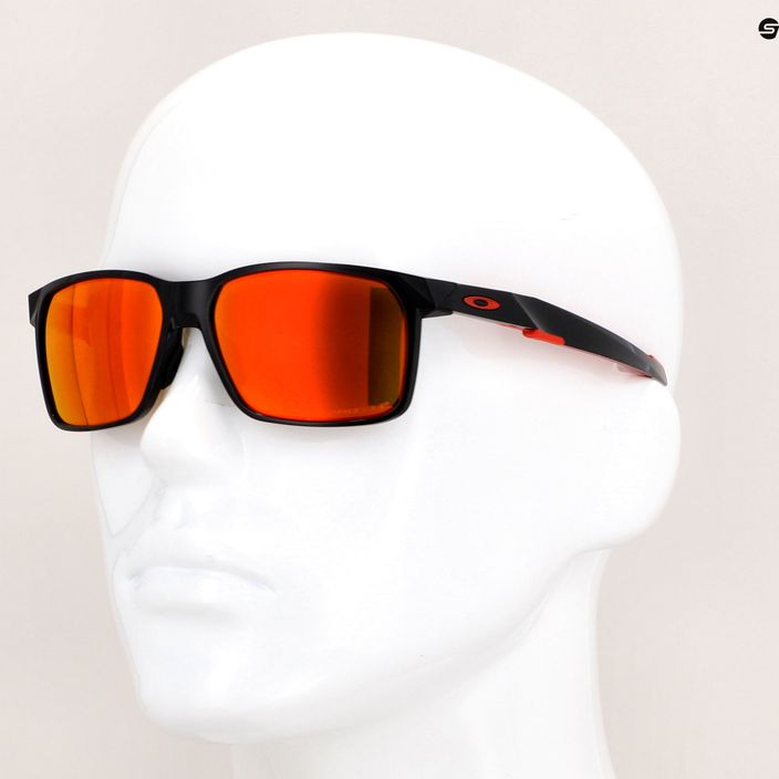Oakley Portal X poliert schwarz/prizm ruby polarisierte Sonnenbrille 14
