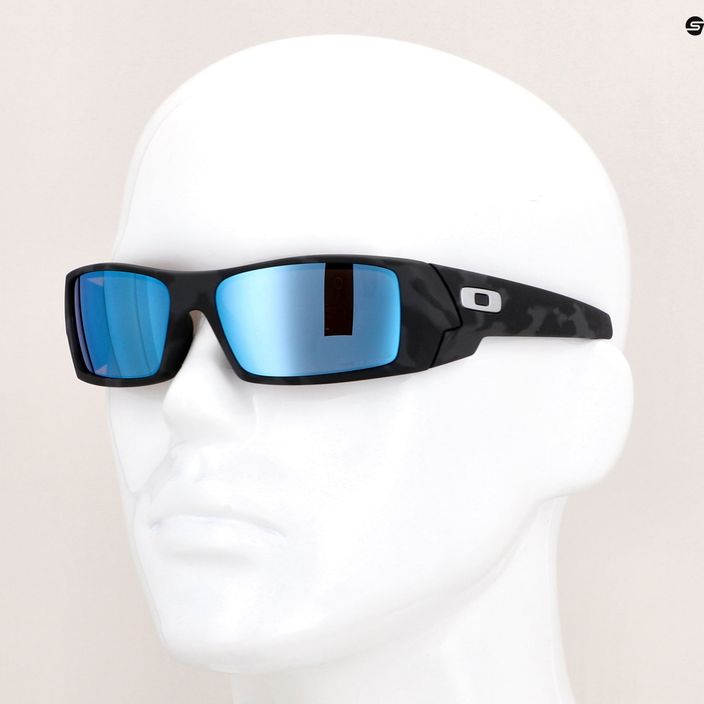 Oakley Gascan matt schwarz camo/prizm tiefes Wasser polarisierte Sonnenbrille 14