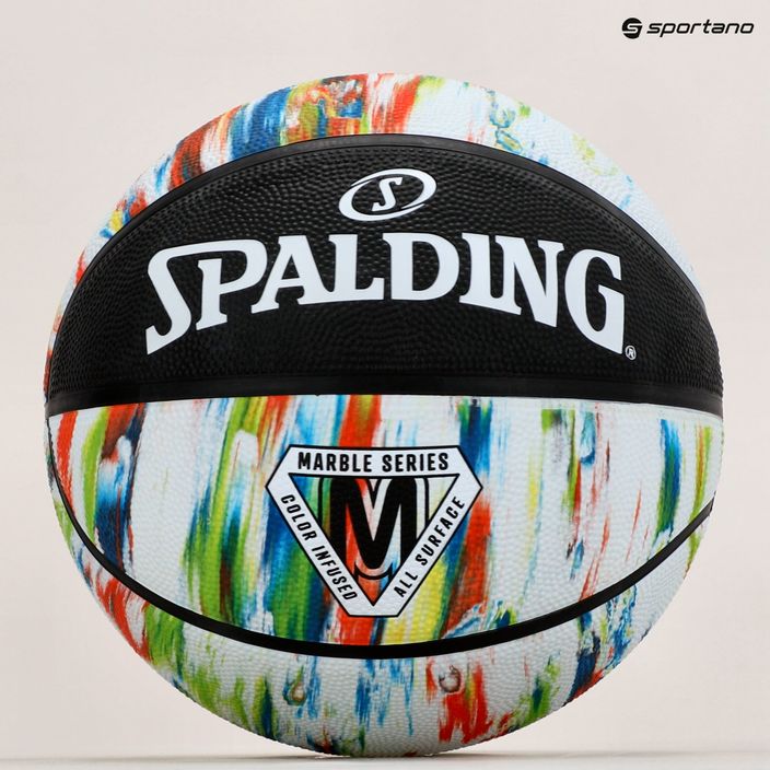 Spalding Marmor farbiger Basketball 84404Z 5