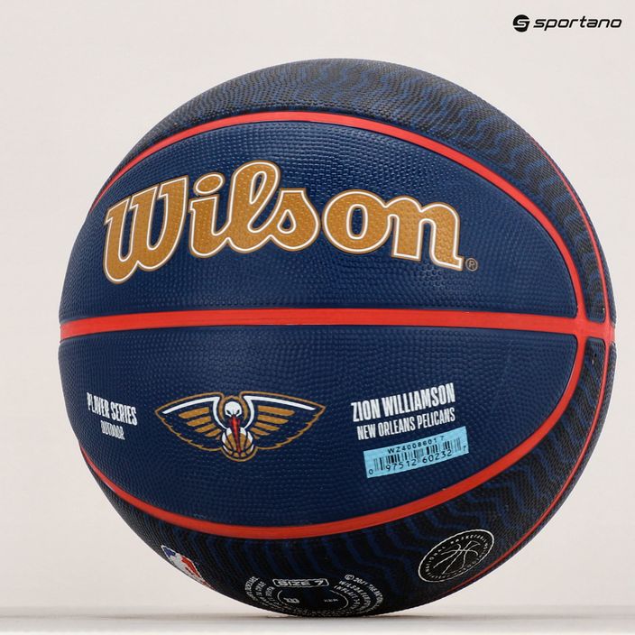 Wilson NBA Spieler Icon Outdoor Zion Basketball WZ4008601XB7 Größe 7 10