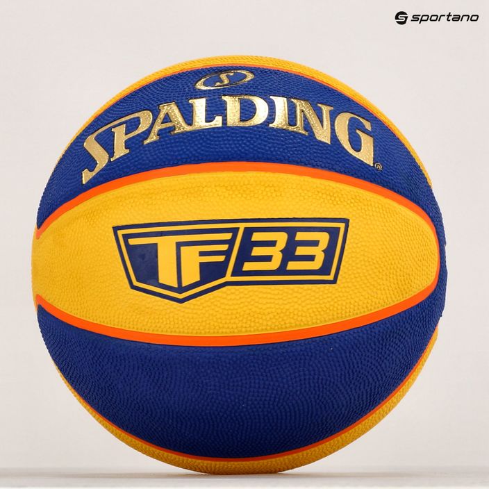 Spalding TF-33 Offizieller Basketball gelb 84352Z 5