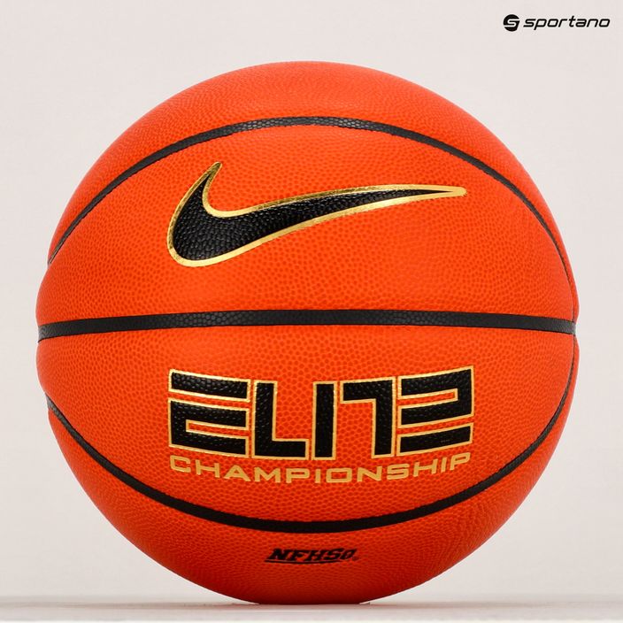 Nike Elite Championship 8P 2.0 Deflated Basketball N1004086-878 Größe 7 5