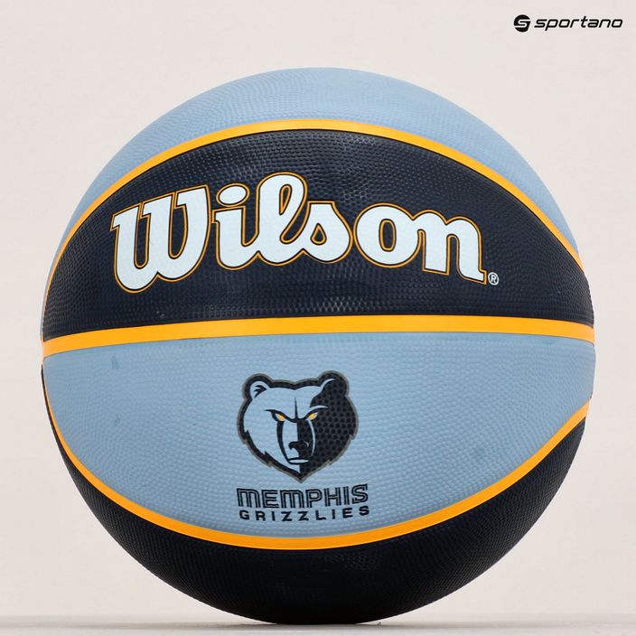 Wilson NBA Team Tribute Memphis Grizzlies Basketball navy blau WTB1300XBMEM 6