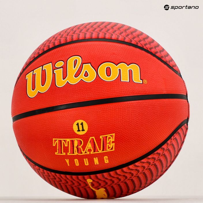 Wilson NBA Spieler Icon Outdoor Trae Basketball WZ4013201XB7 Größe 7 10