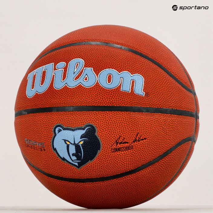 Wilson NBA Team Alliance Memphis Grizzlies Basketball braun WTB3100XBMEM 7