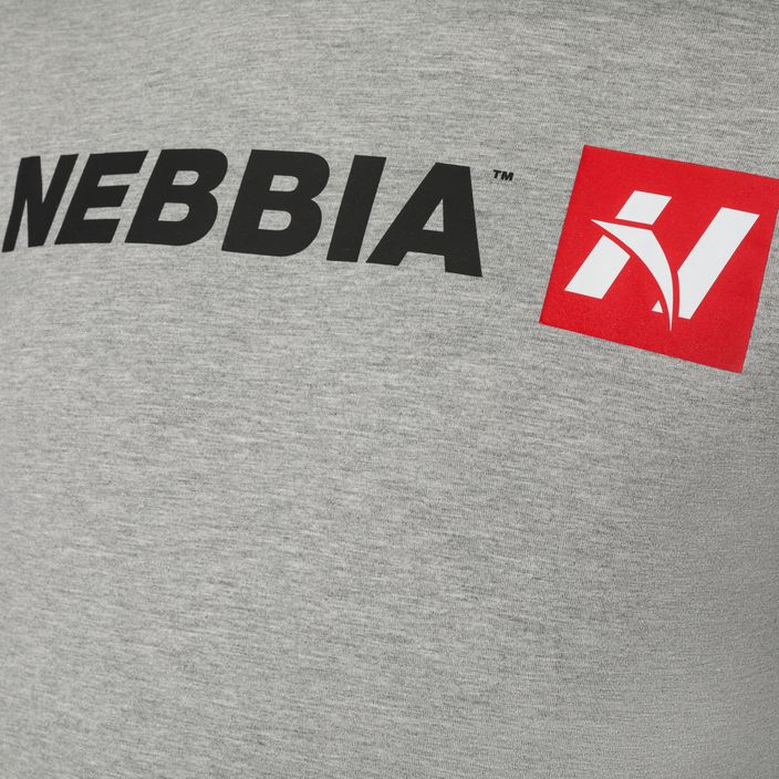 Herren-Trainingsshirt NEBBIA Rot "N" hellgrau 6