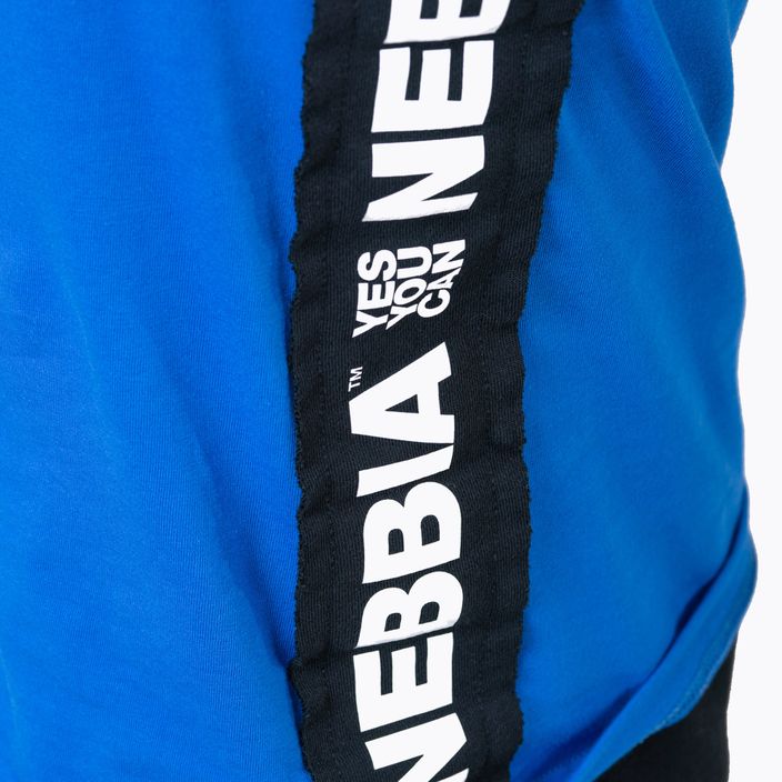 NEBBIA Herren Trainingstank Top Your Potential Is Endless blau 4