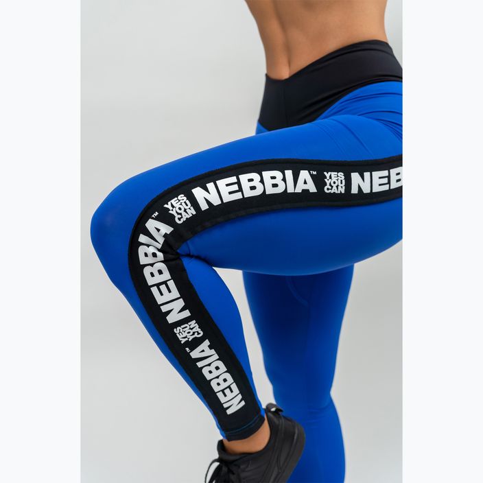 Trainings Leggings Damen NEBBIA Iconic blue 4