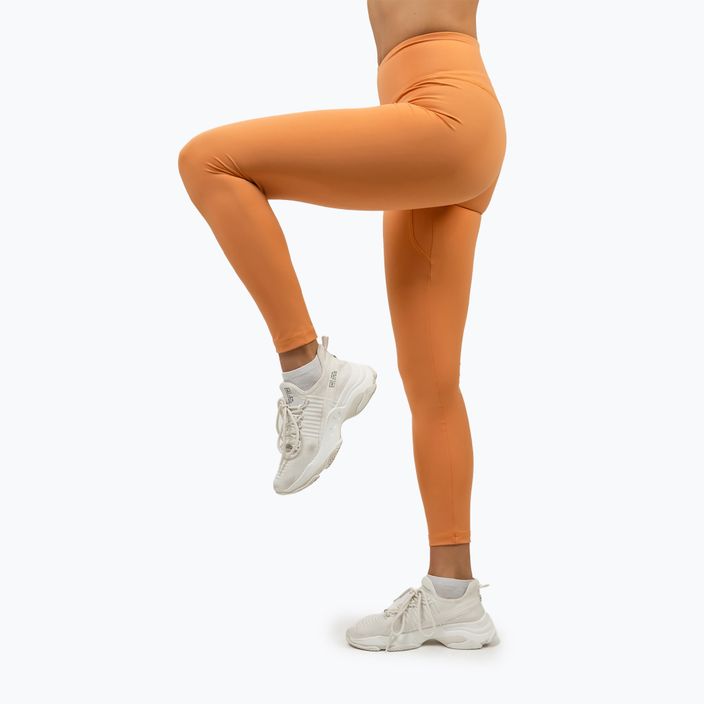 Trainings Leggings Damen NEBBIA Elevated orange 4