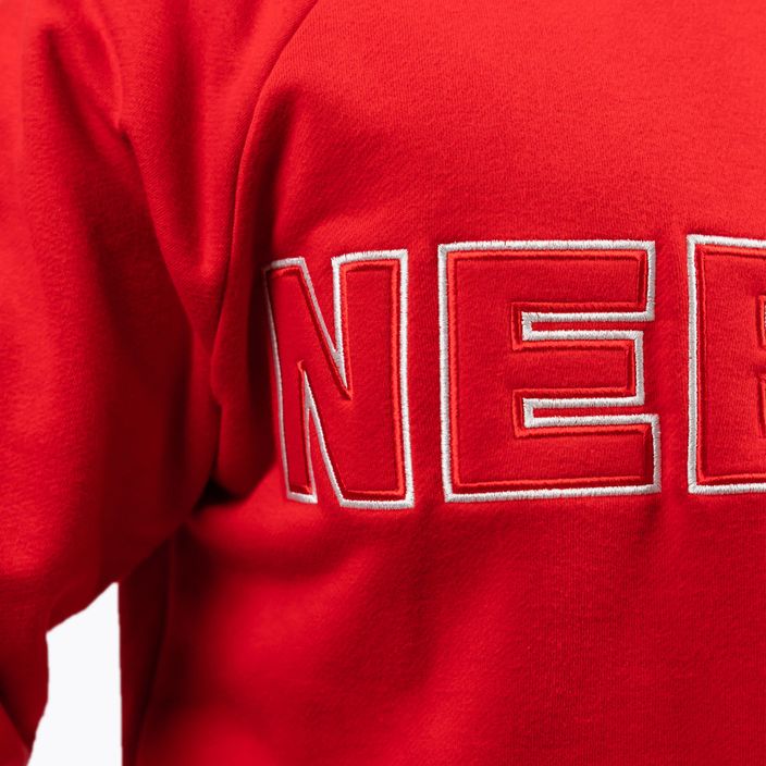 Herren Hoodie Sweatshirt NEBBIA Legacy red 4
