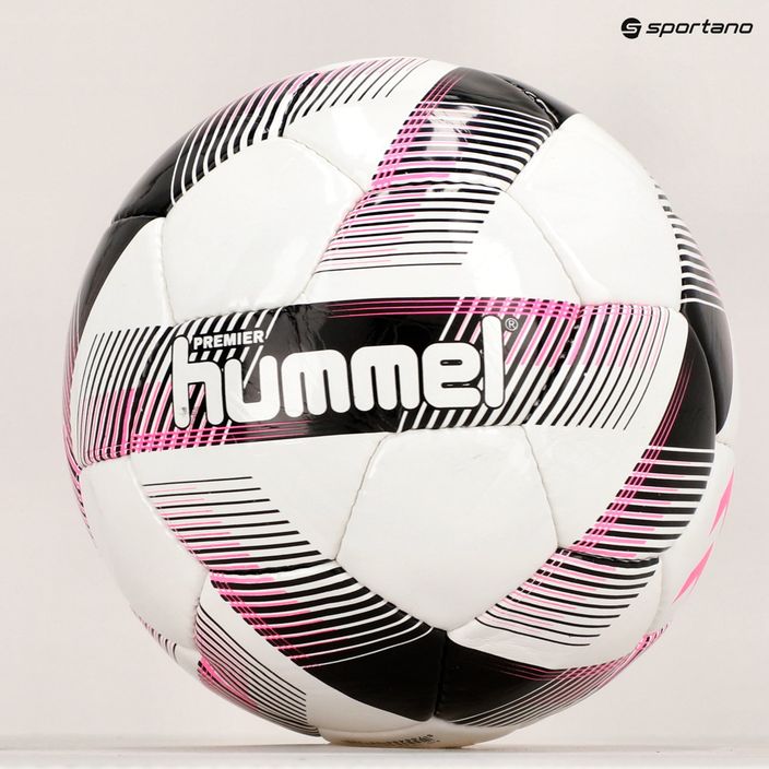 Hummel Premier FB Fußball weiß/schwarz/rosa Größe 4 5